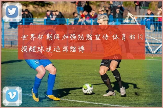 世界杯期间加强防赌宣传 体育部门提醒球迷远离赌博